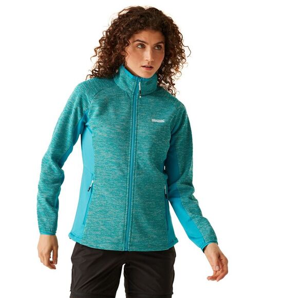 Regatta Womens/Ladies Highton IV Full Zip Fleece Jacket / Tahoe Blue - Picture 4 of 6